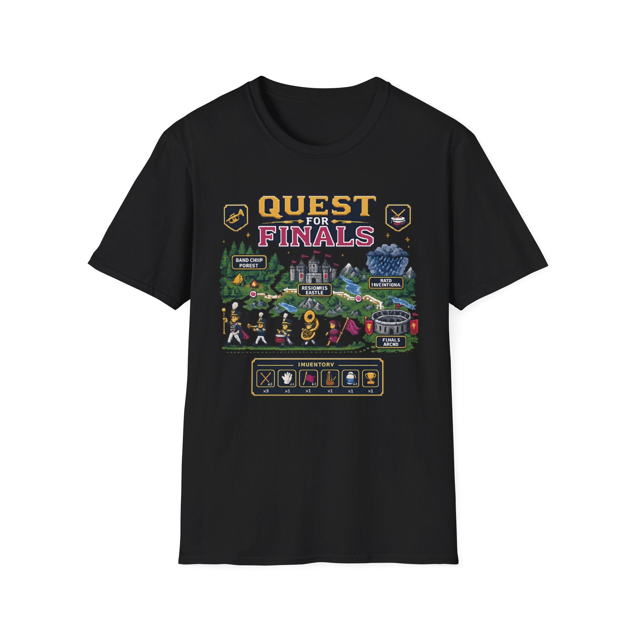 Quest for Finals 8-Bit Tee