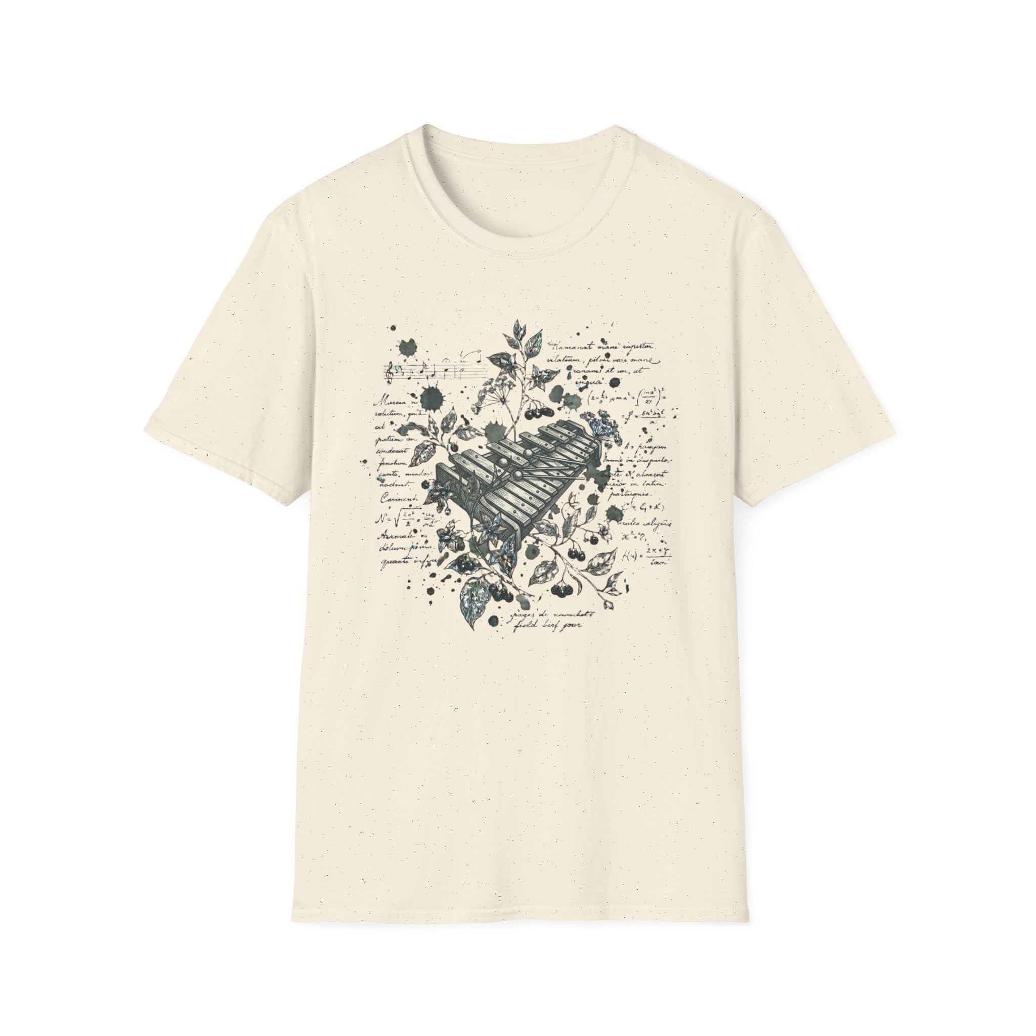 Mallet Percussion Dark Academia Tee