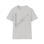 Copy of Flute Blueprint Tee — Sonus Occultus Minimalist Musician T-Shirt