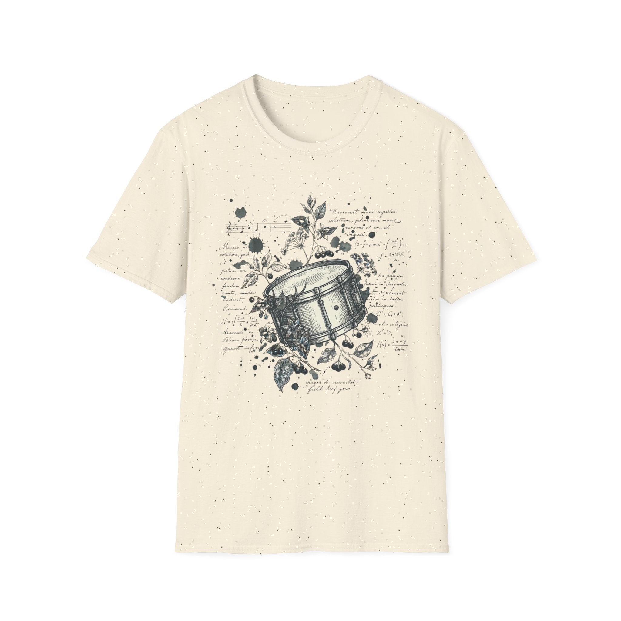 Snare Drum Dark Academia Tee
