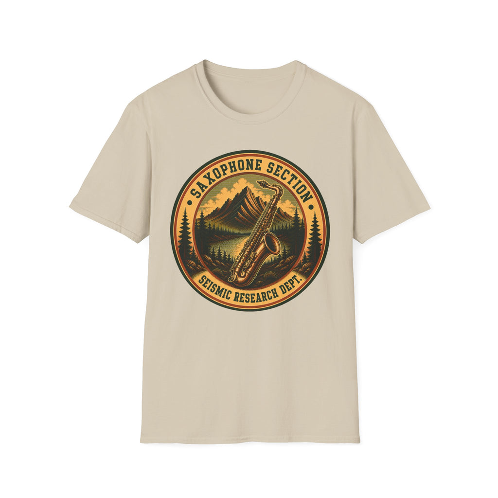 Copy of Saxophone Section Research Dept. Tee