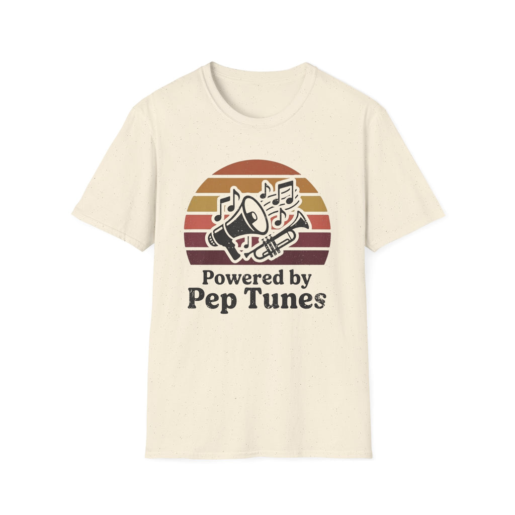 Distressed Powered by Pep Tunes Sunset Tee