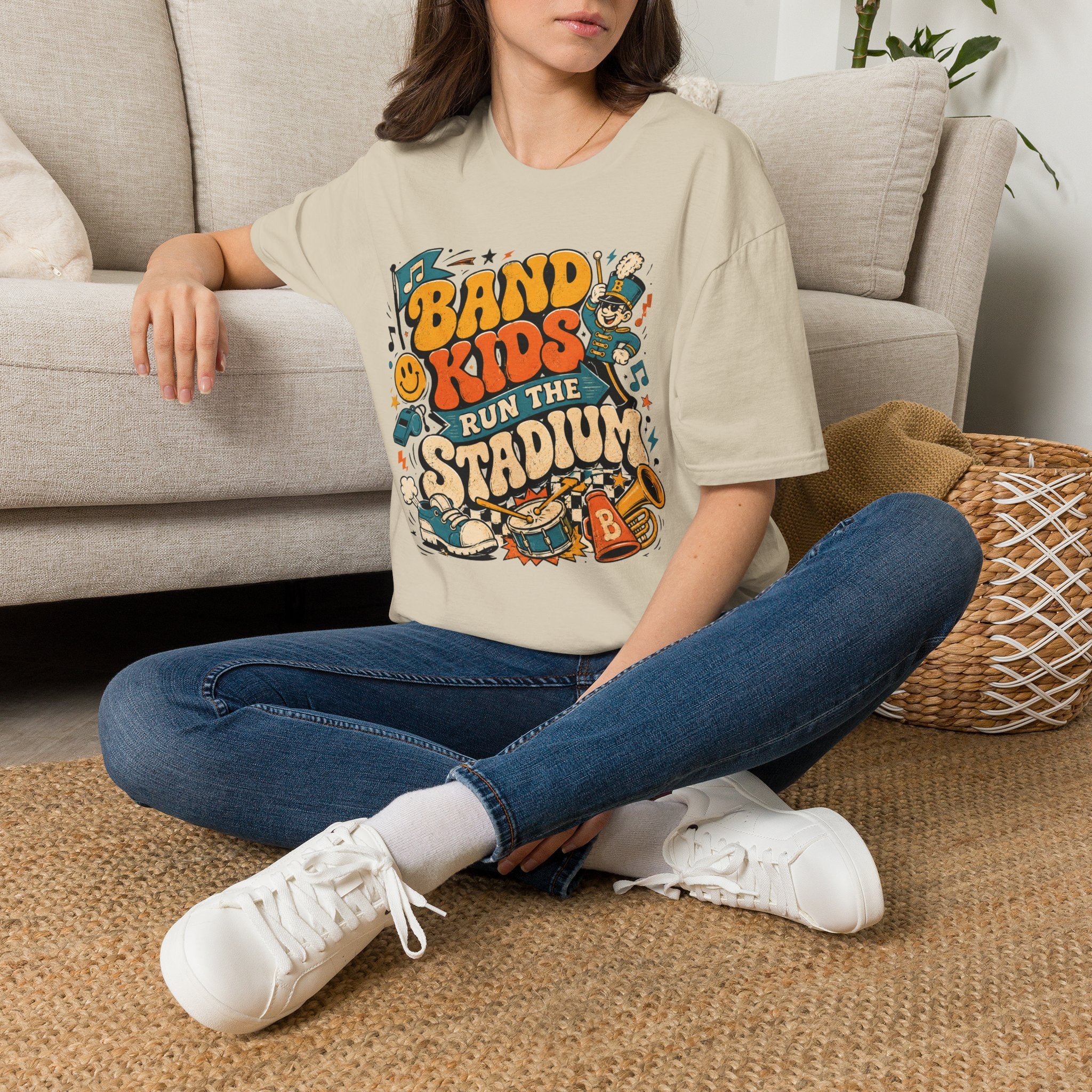 Copy of Band Kids Run the Stadium Tee