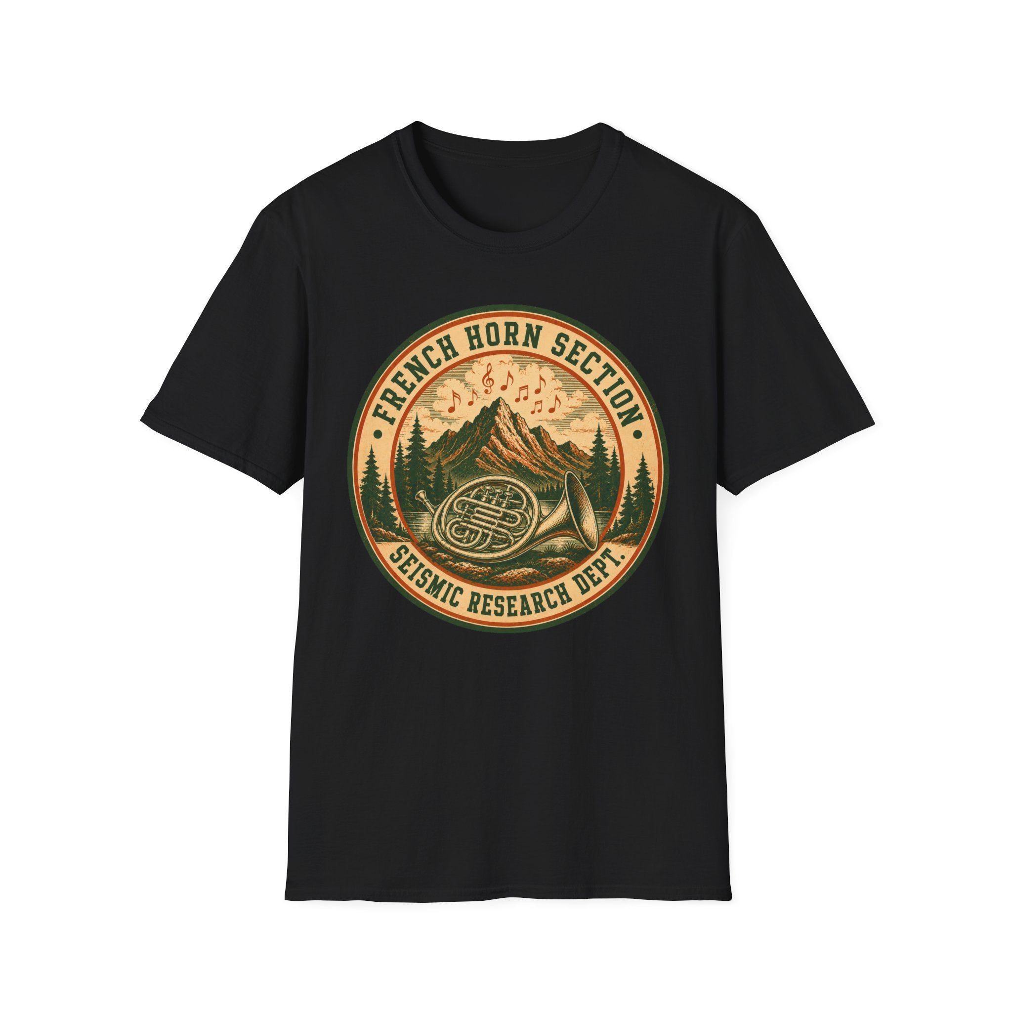 French Horn Section Seismic Research Dept. Tee