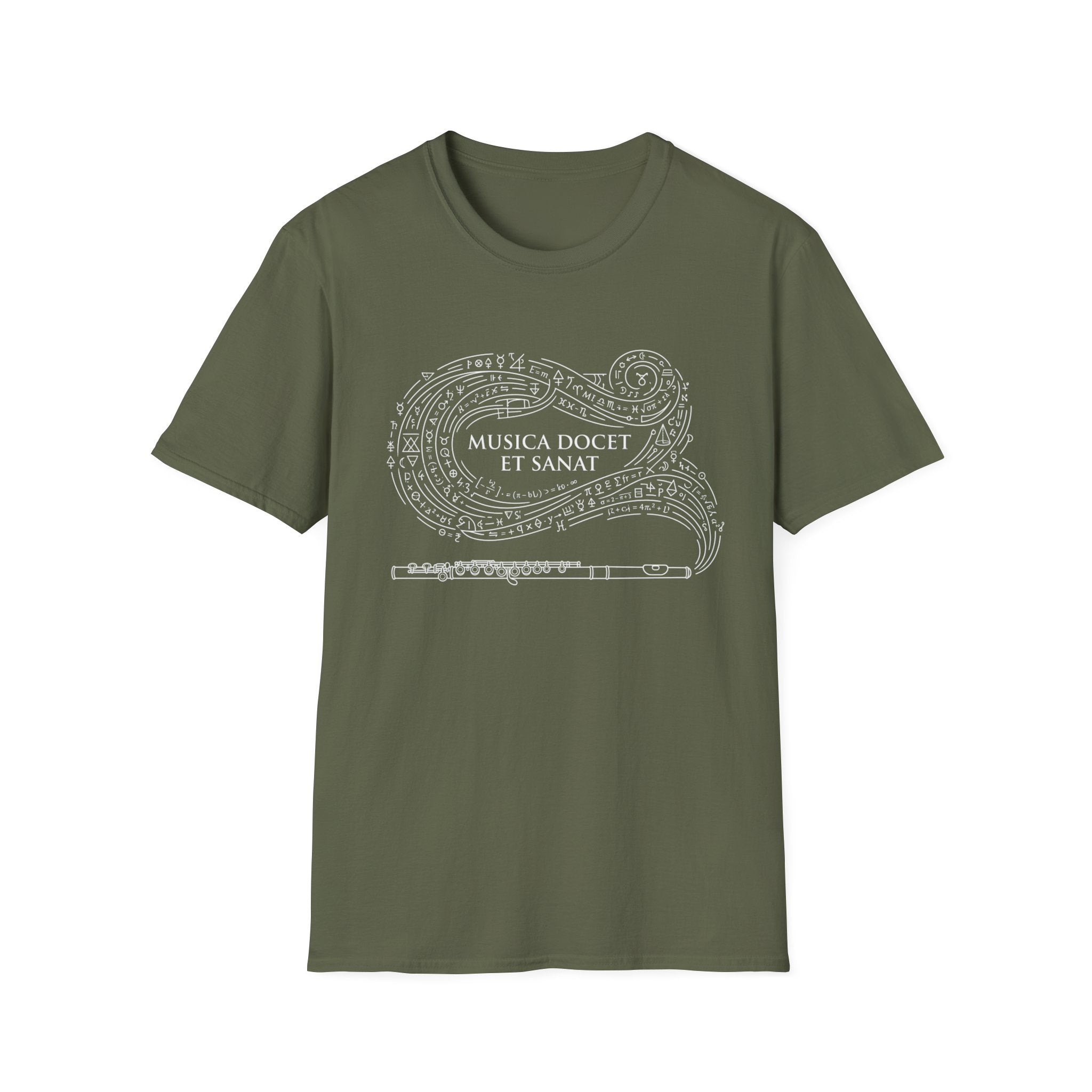 Flute 'Musica Docet et Sanat' Tee