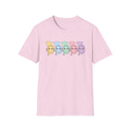 Cute Kawaii Colorful Brass Tee