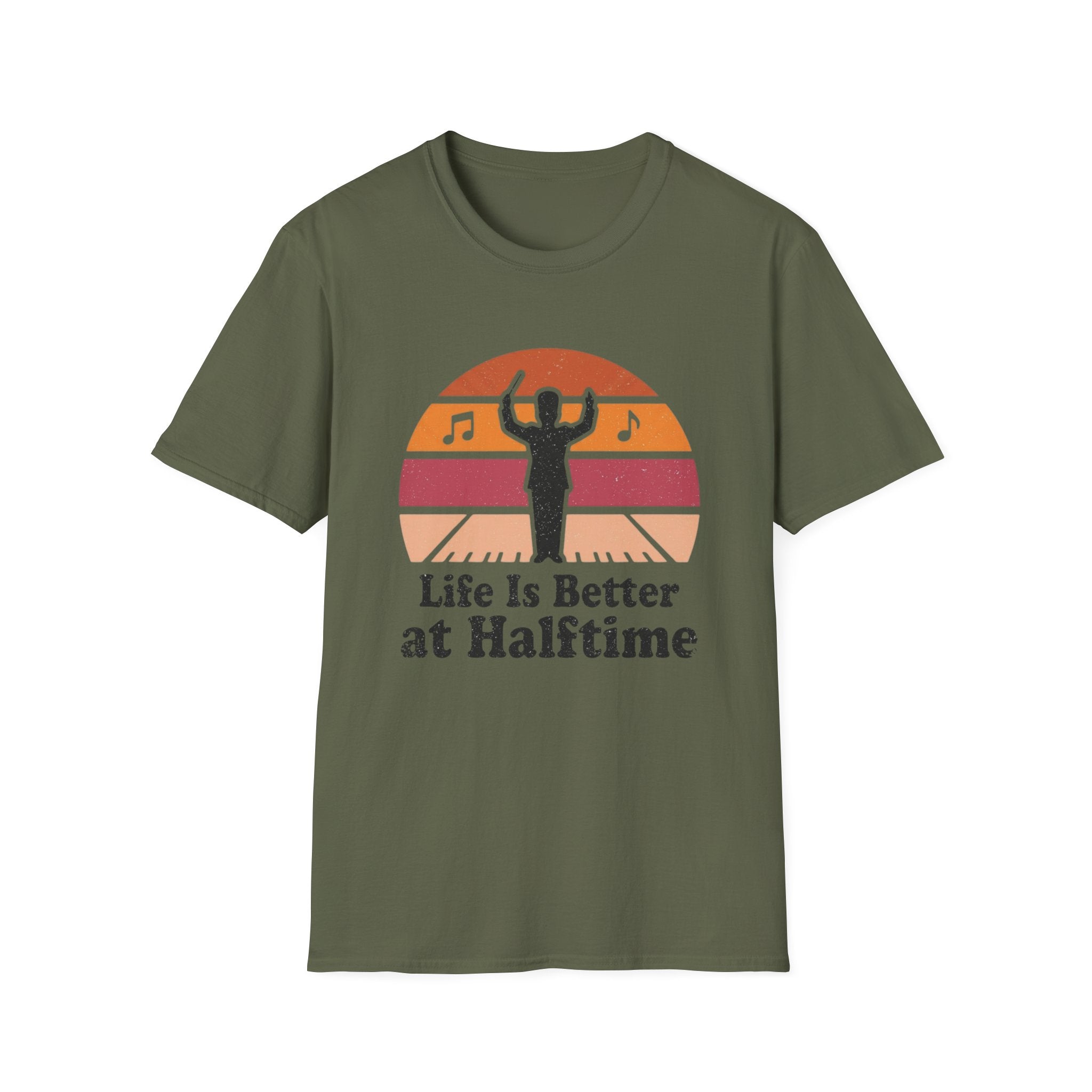 Life is Better at Halftime Sunset Tee