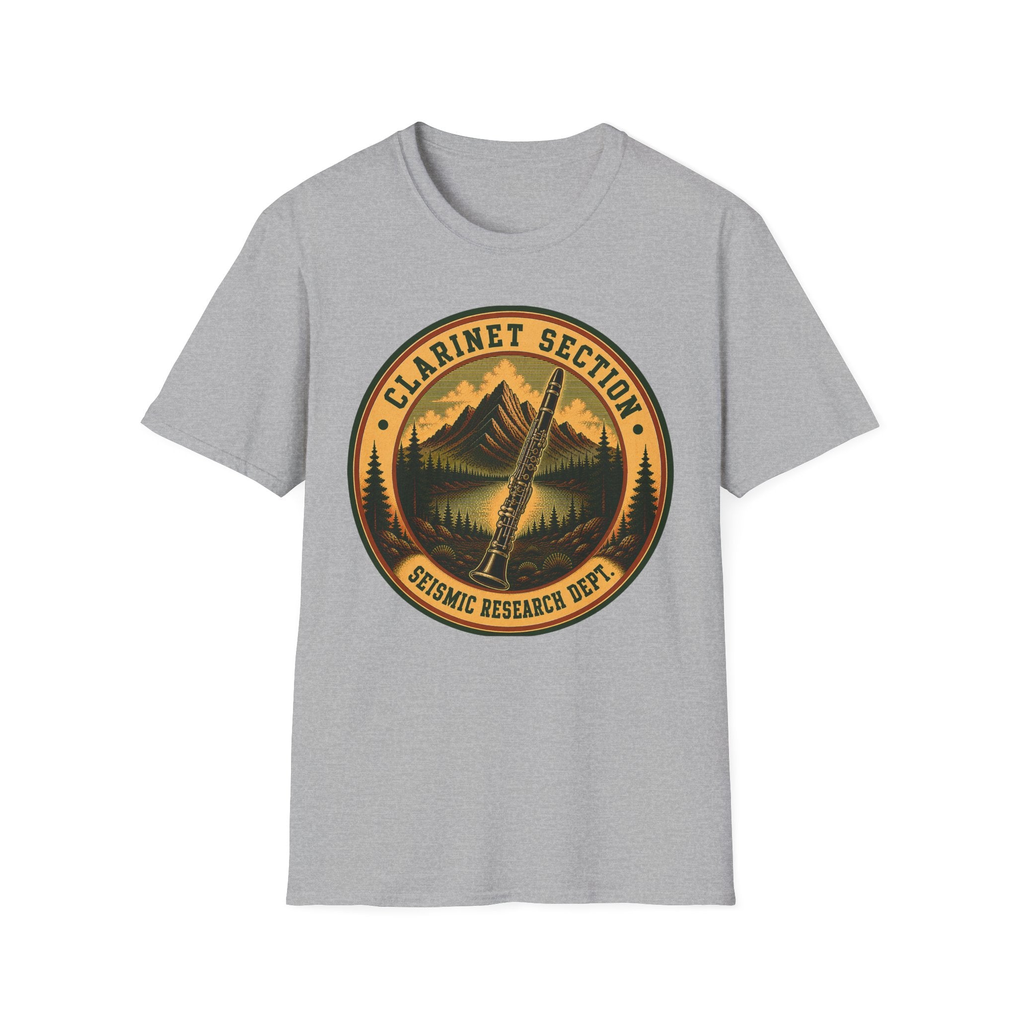 Copy of Clarinet Section Seismic Research Dept. Tee