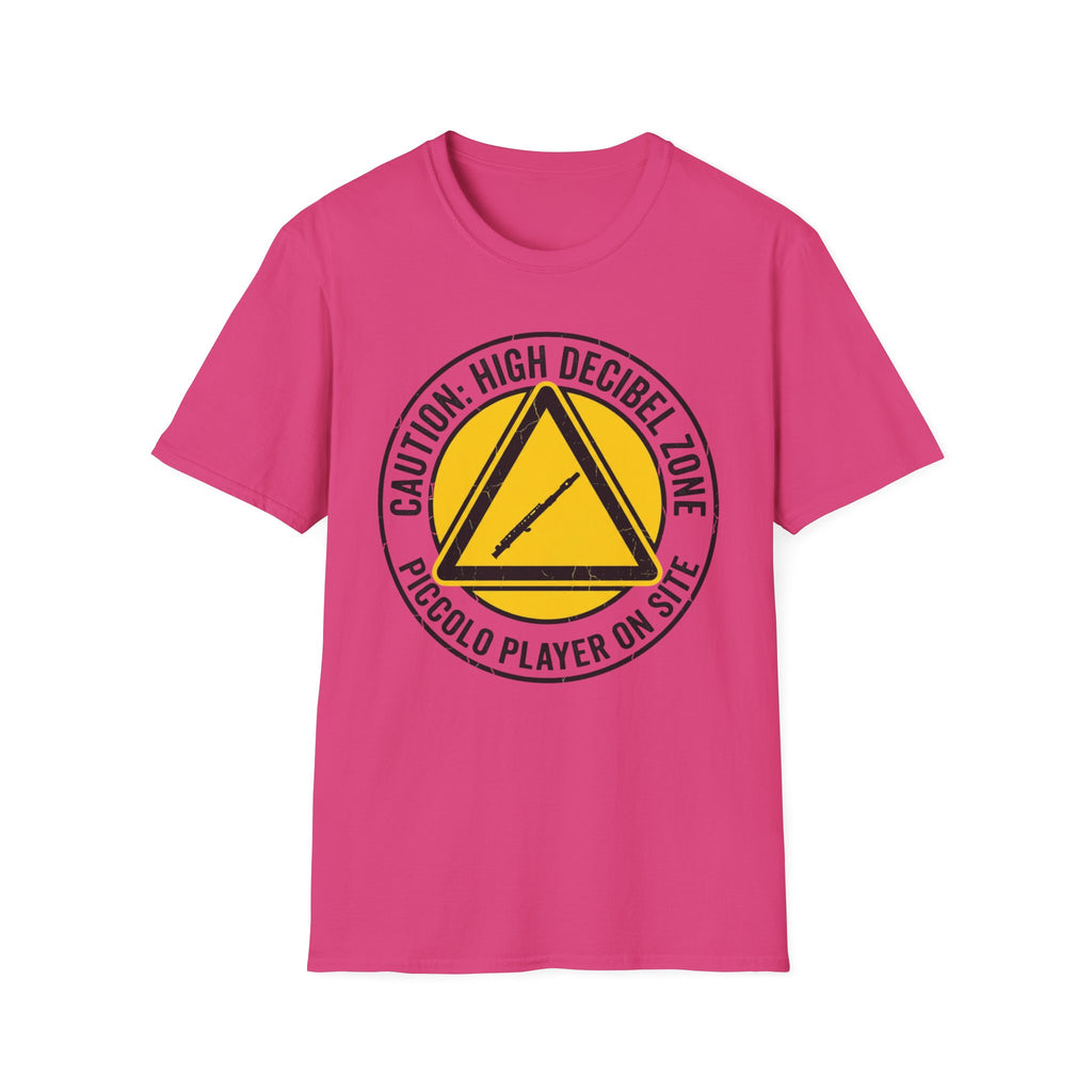 “Caution: High Decibel Zone” Musician/Player Tee
