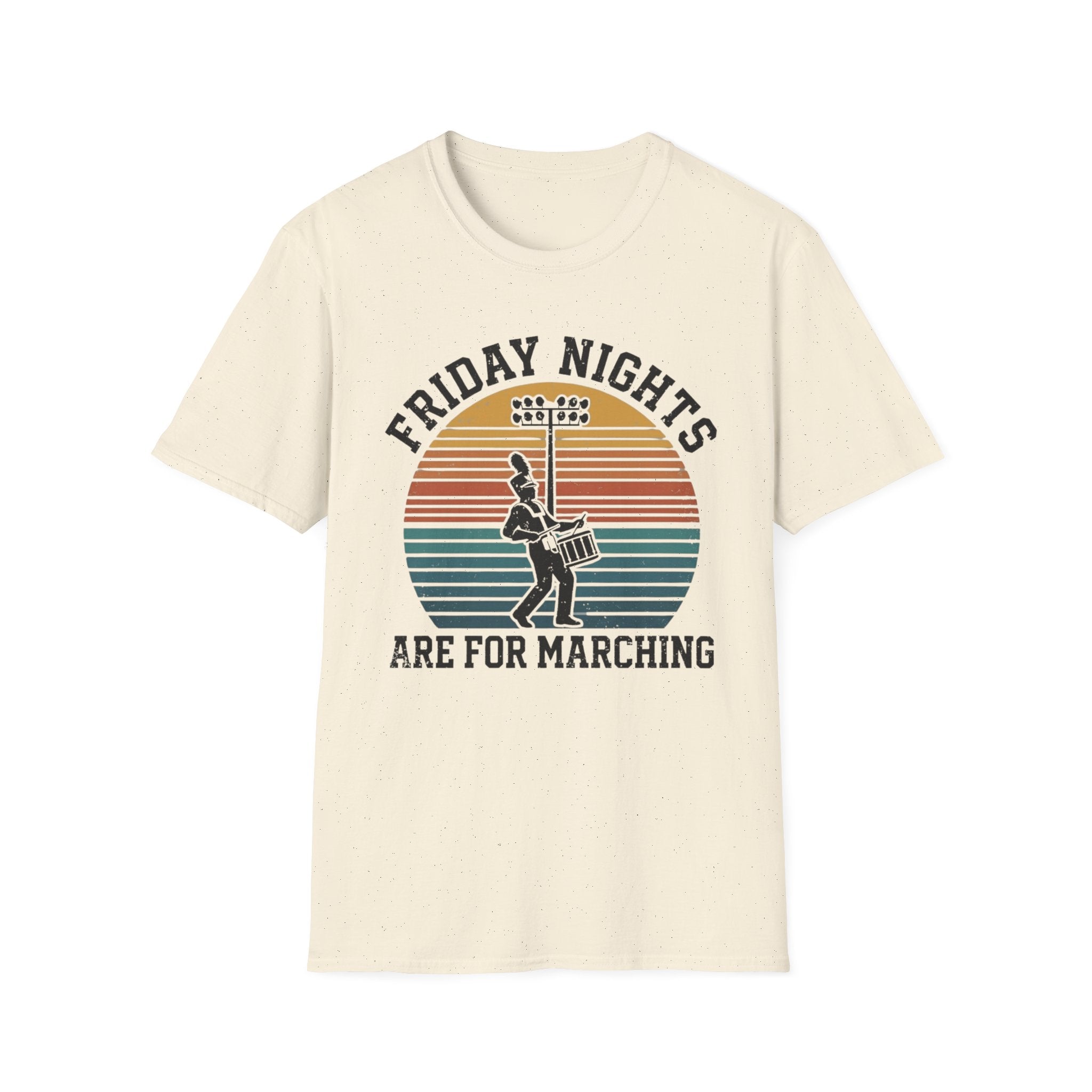 Distressed Friday Nights are for Marching Sunset Tee