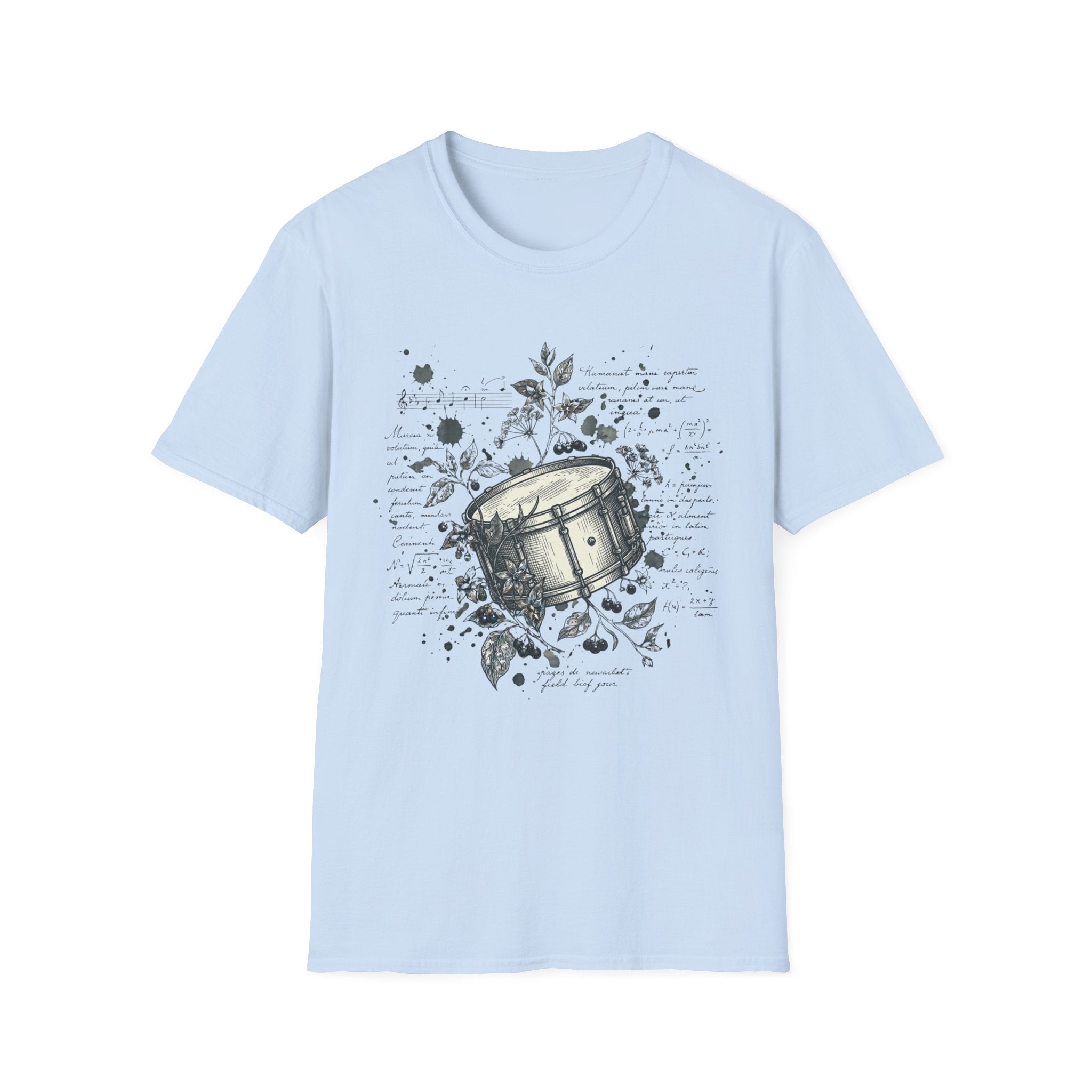 Snare Drum Dark Academia Tee