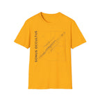 Flute Blueprint Tee — Sonus Occultus Minimalist Musician T-Shirt
