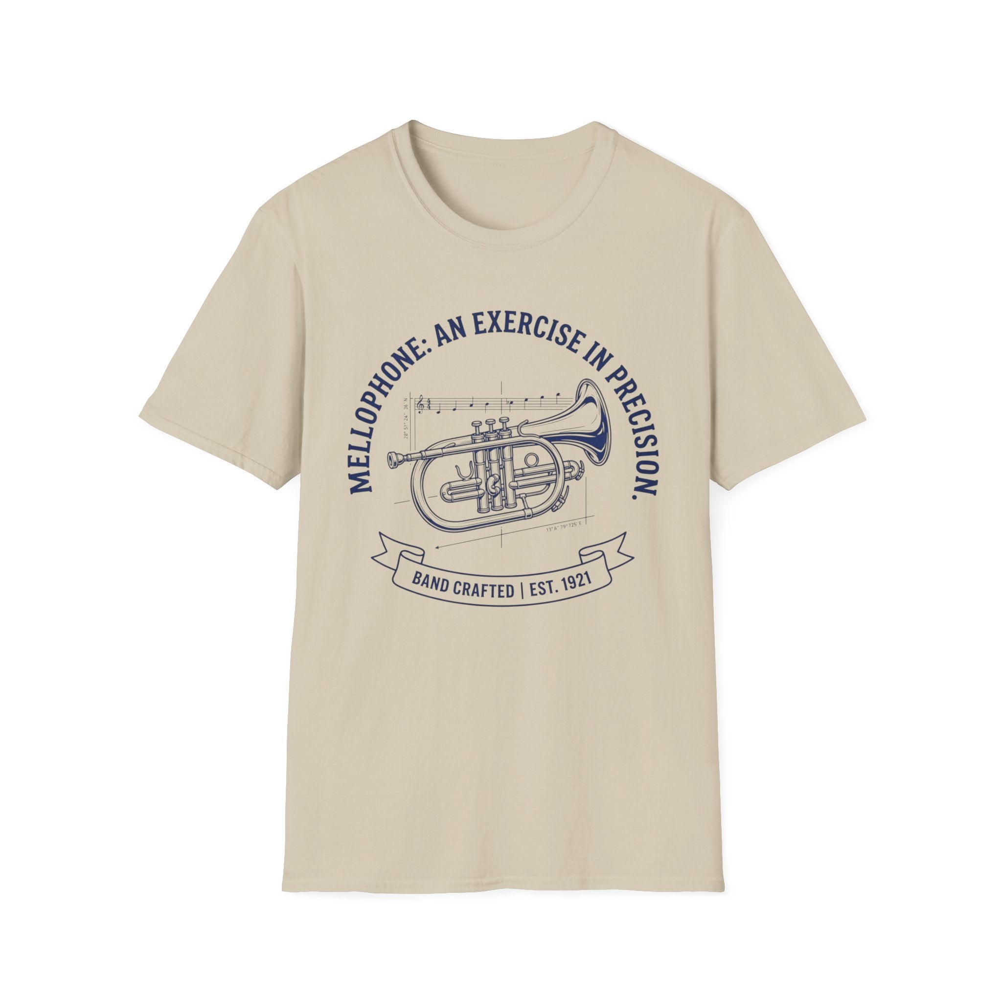 Copy of “Mellophone: An Exercise in Precision” Band Instrument Tee