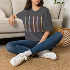Cute Kawaii Flute Colorful Tee