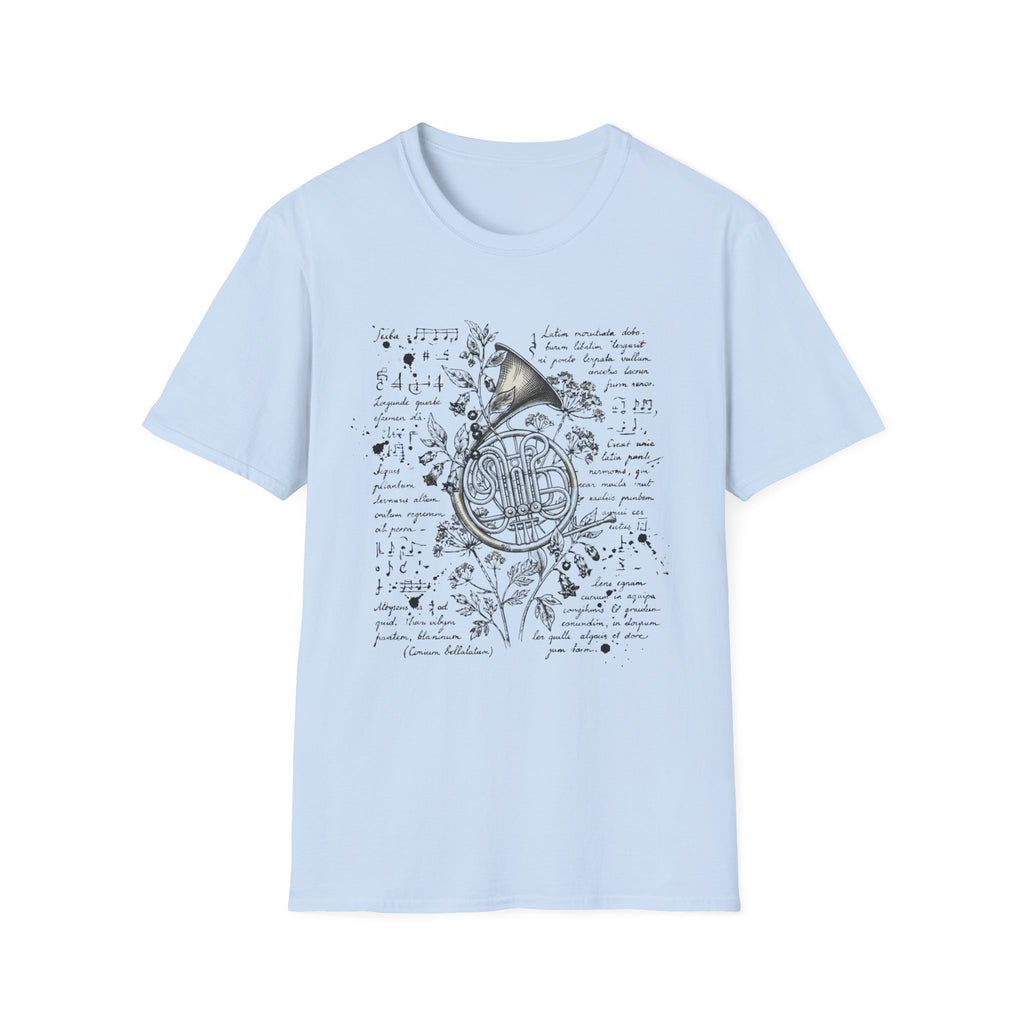 French Horn Dark Academia Tee