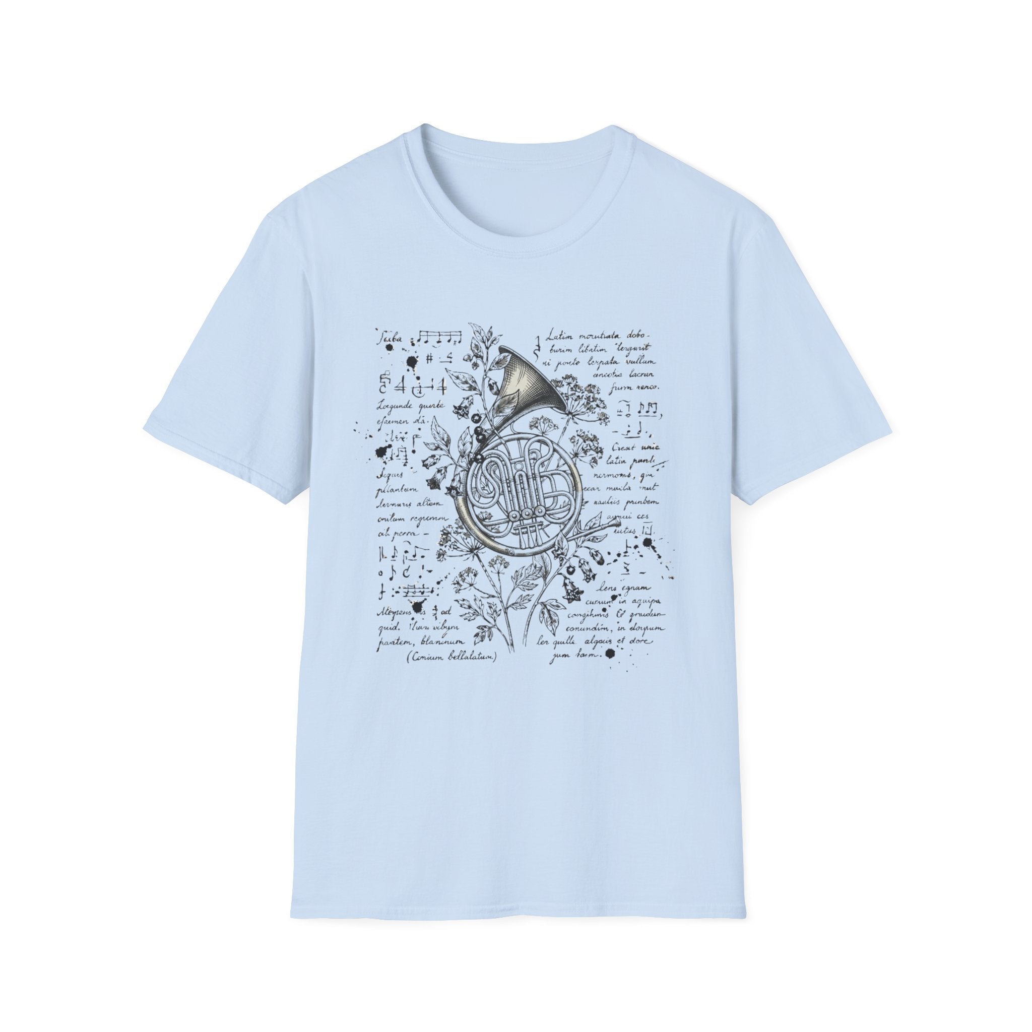French Horn Dark Academia Tee
