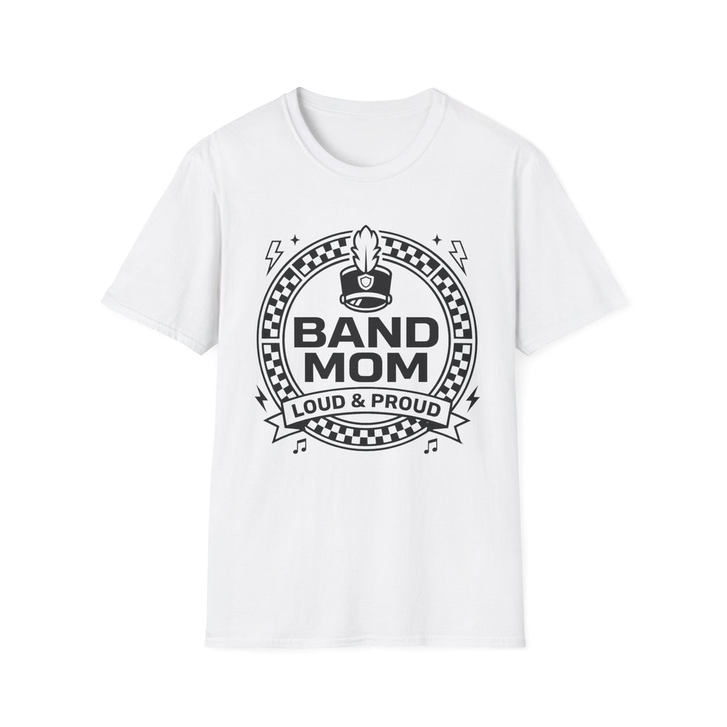 Band Mom Loud & Proud Circle Tee