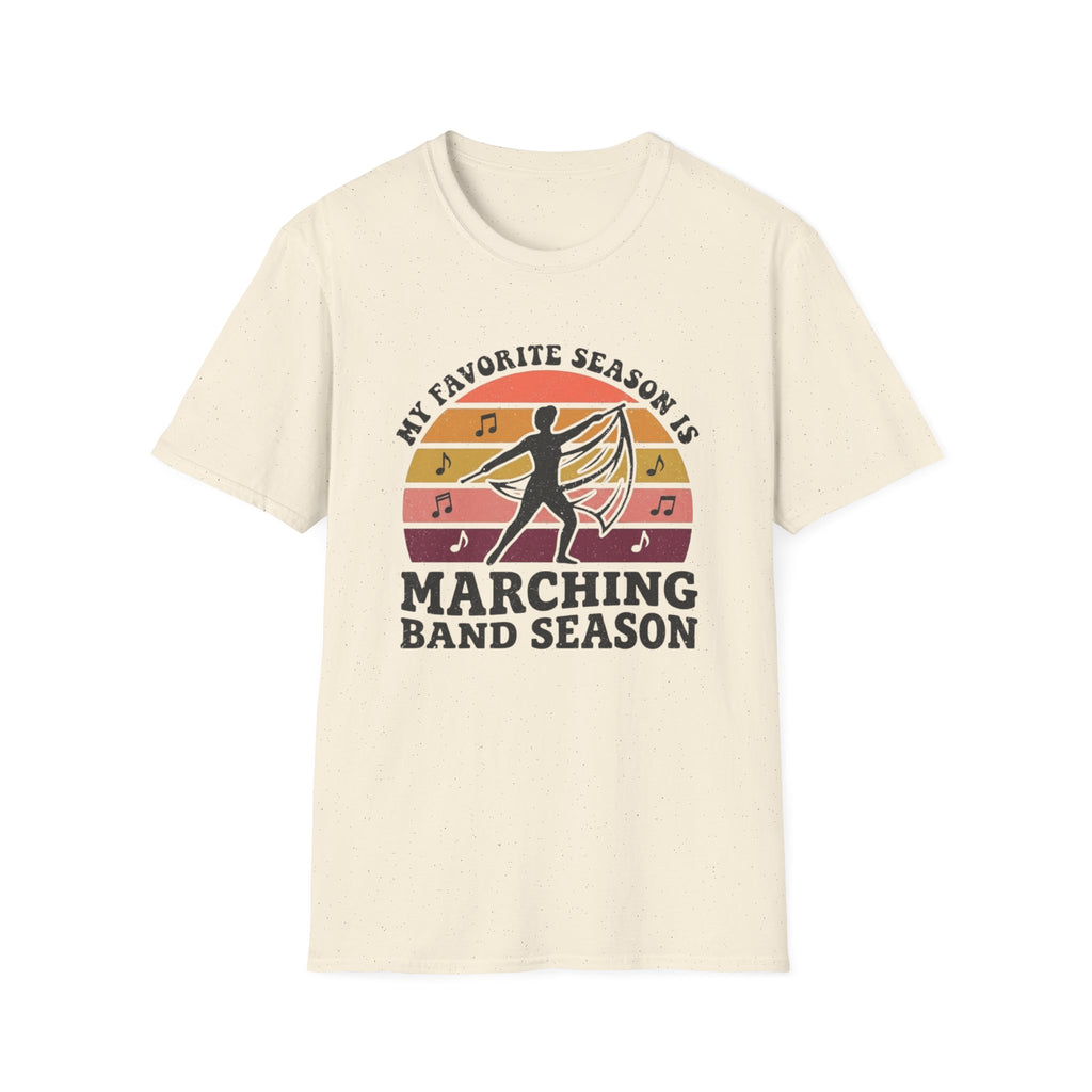 Distressed My Favorite Season Color Guard Sunset Tee