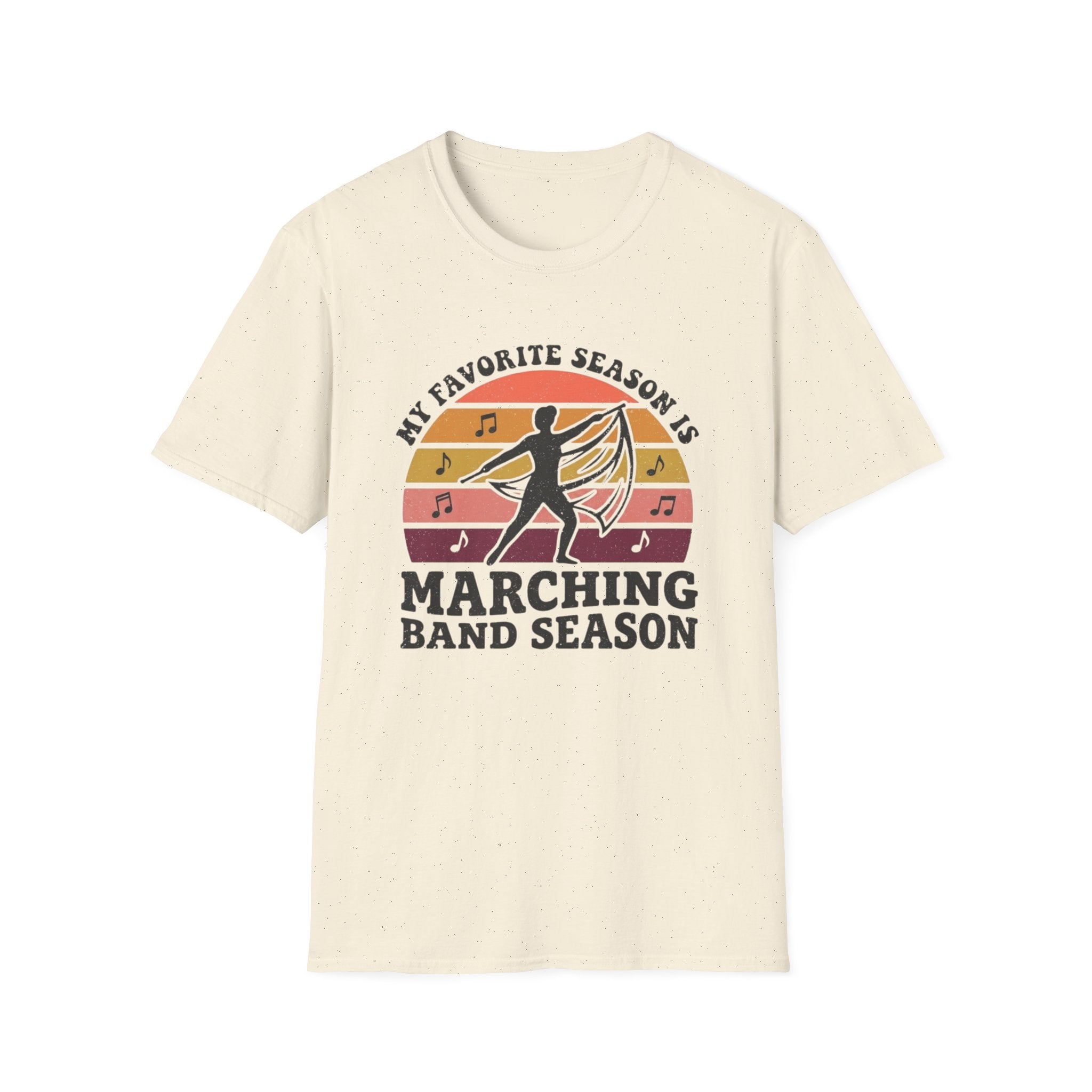 Distressed My Favorite Season Color Guard Sunset Tee
