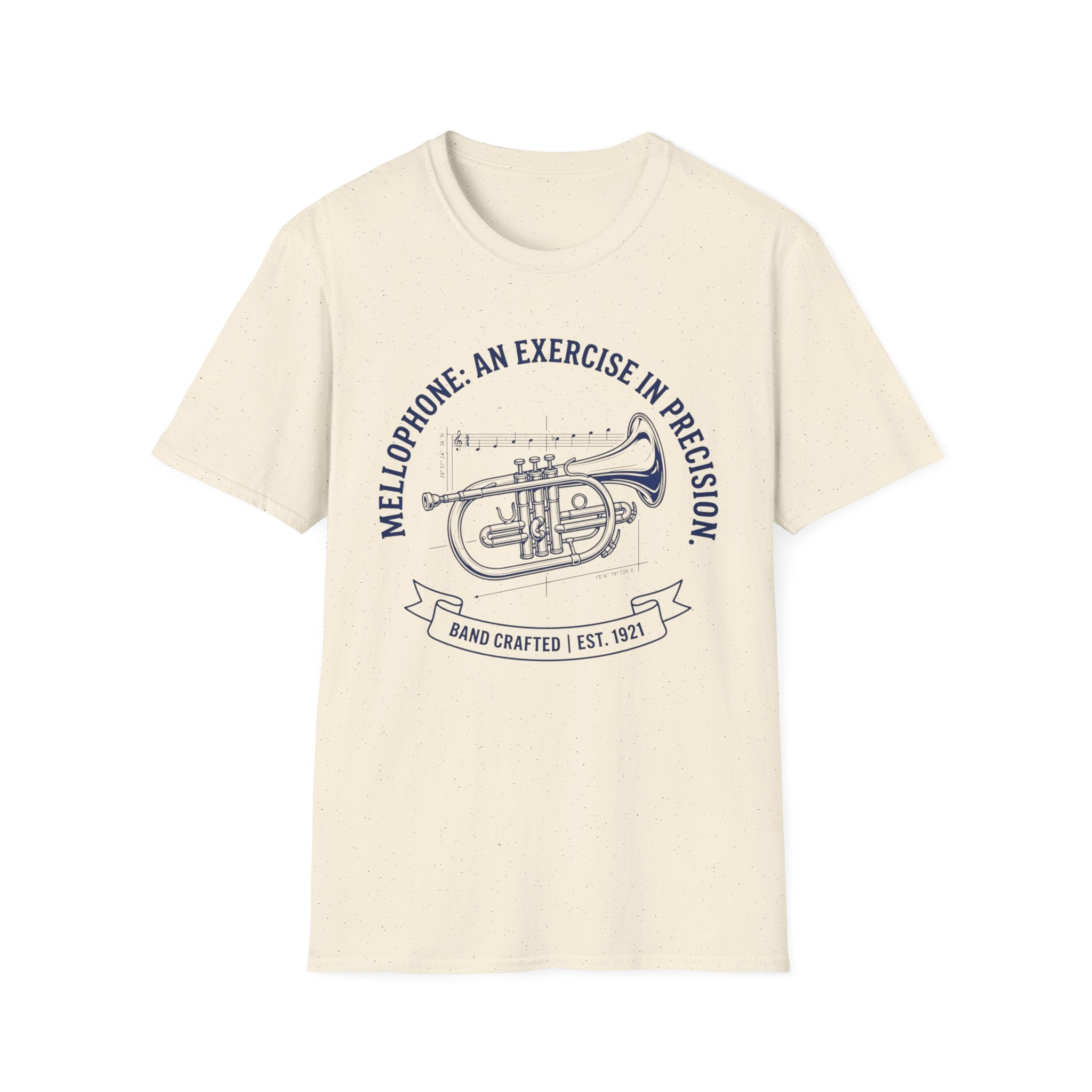 “Mellophone: An Exercise in Precision” Band Instrument Tee