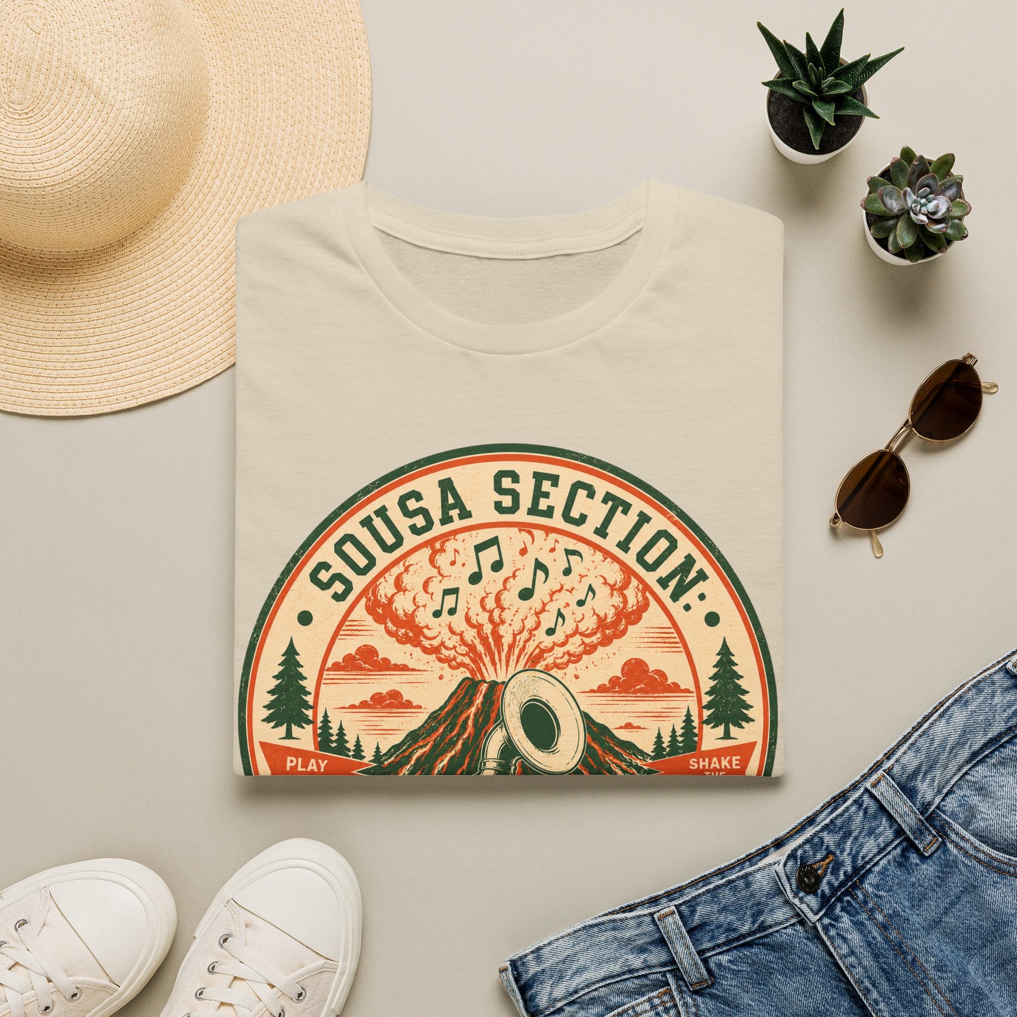 Copy of Sousa Section Seismic Research Dept. Band Tee