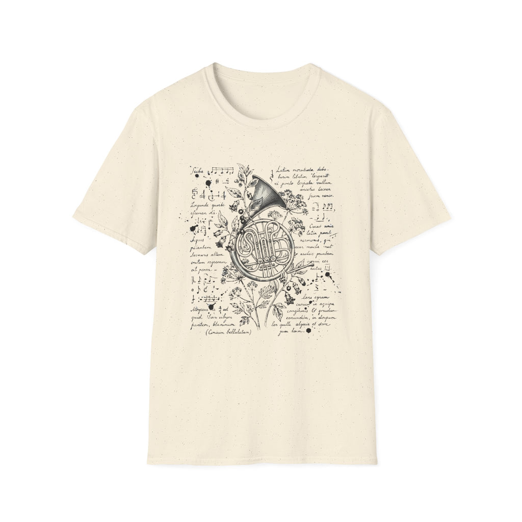 French Horn Dark Academia Tee