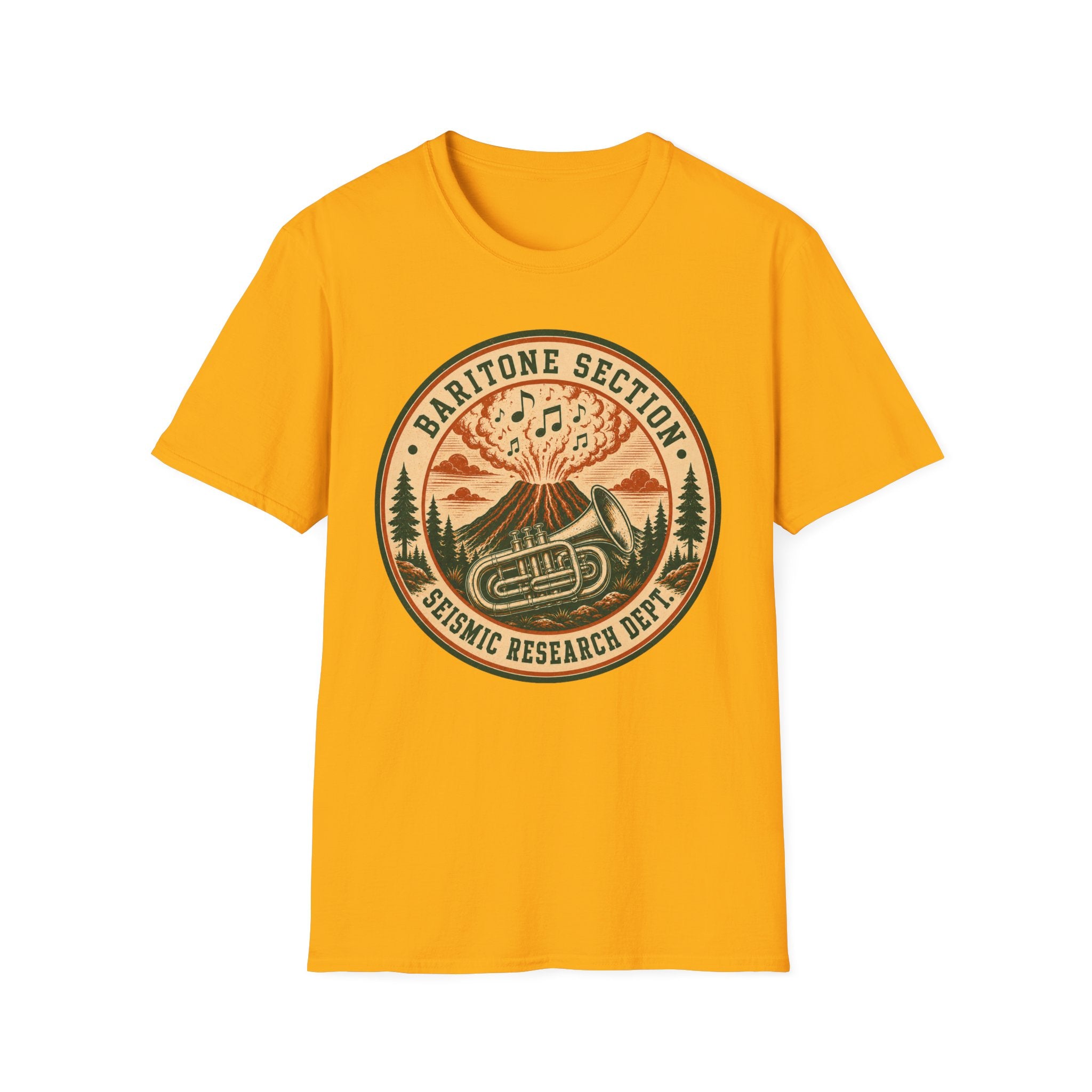 Baritone Section Seismic Research Dept. Tee