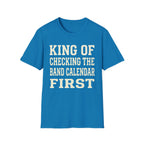 King of Checking the Band Calendar First Tee