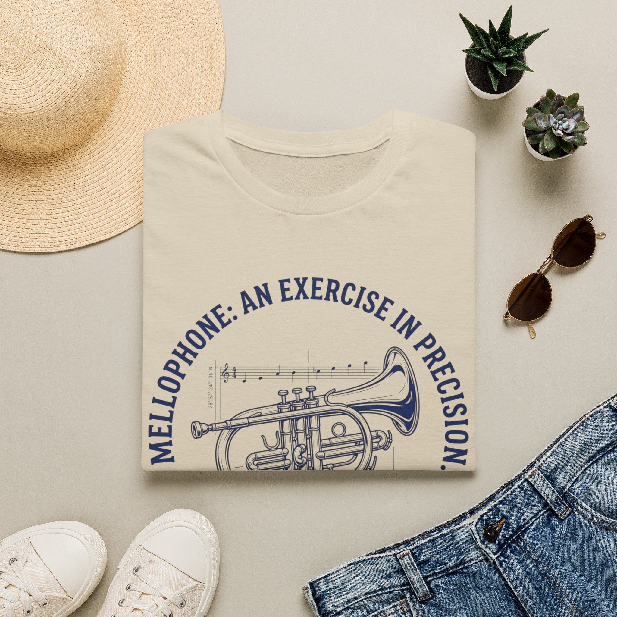 Copy of “Mellophone: An Exercise in Precision” Band Instrument Tee