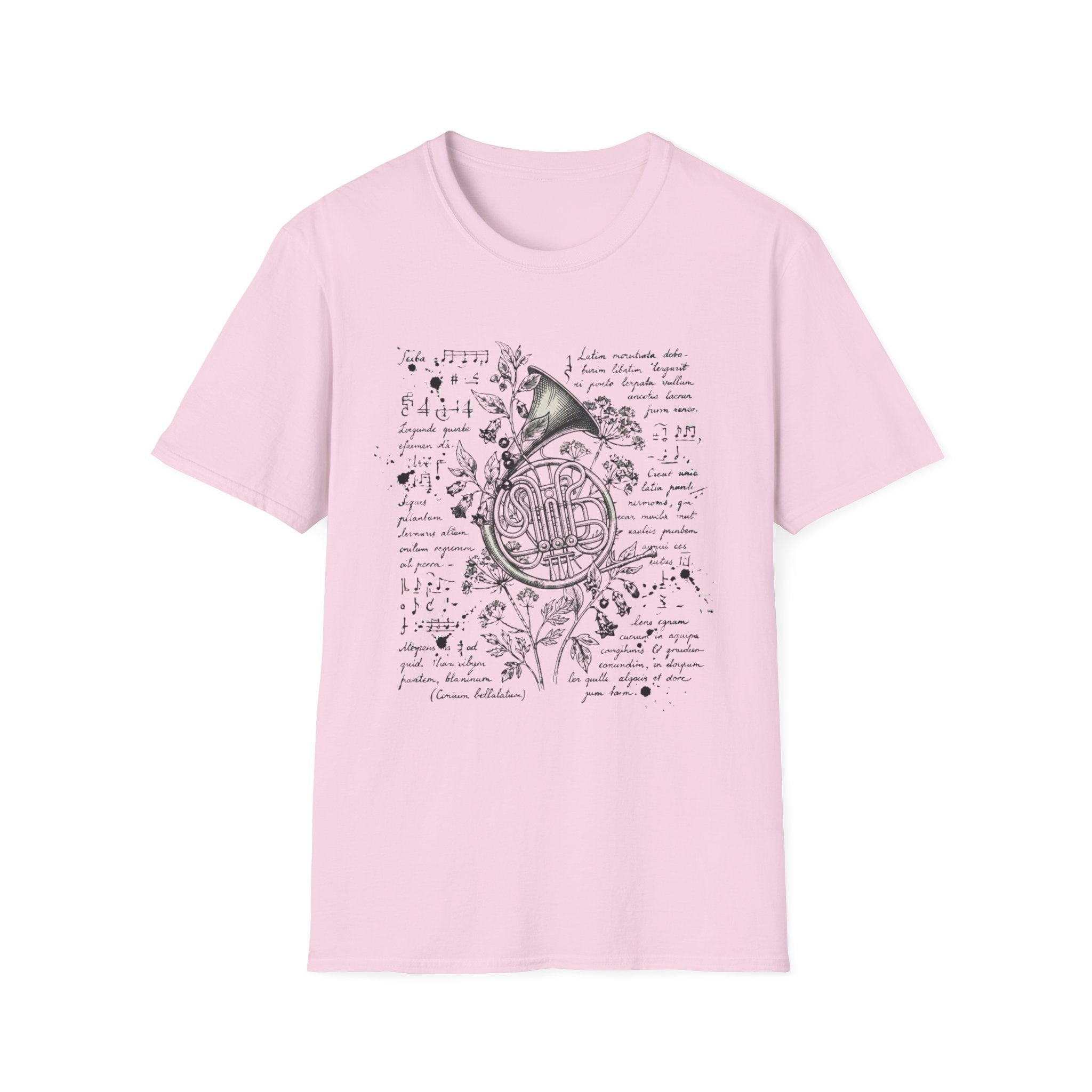 French Horn Dark Academia Tee