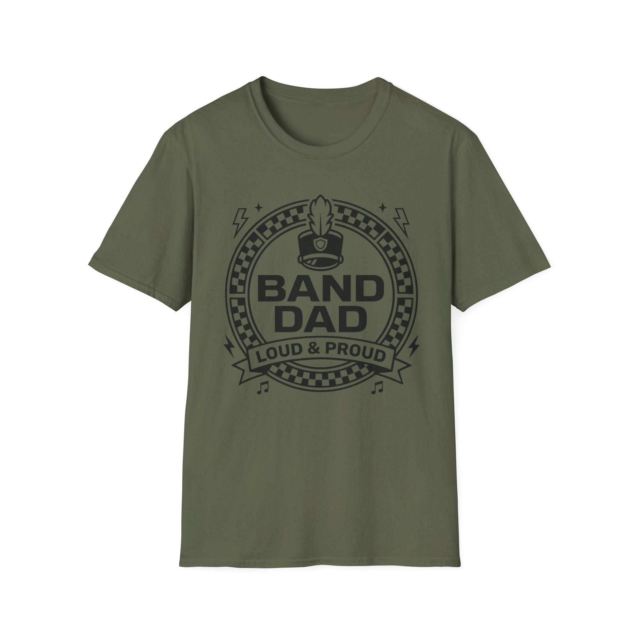 Copy of Band Dad Loud & Proud Circle Tee