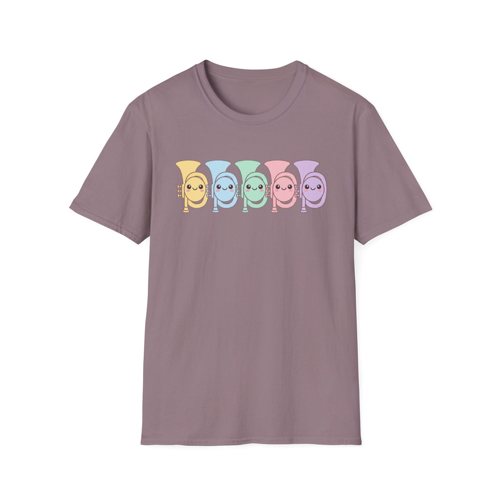 Cute Kawaii Colorful Brass Tee