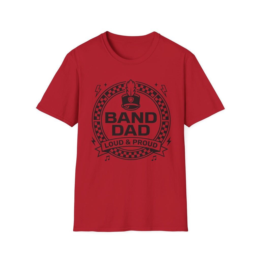 Copy of Band Dad Loud & Proud Circle Tee
