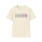 Cute Kawaii Colorful Brass Tee
