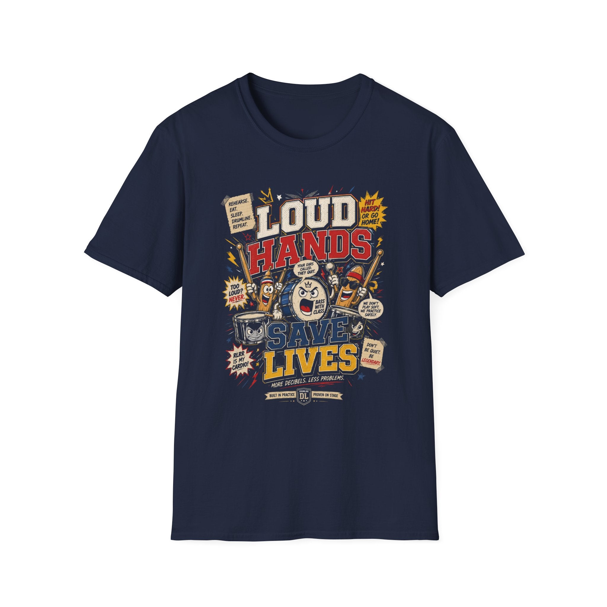 Loud Hands Save Lives Graphic Tee
