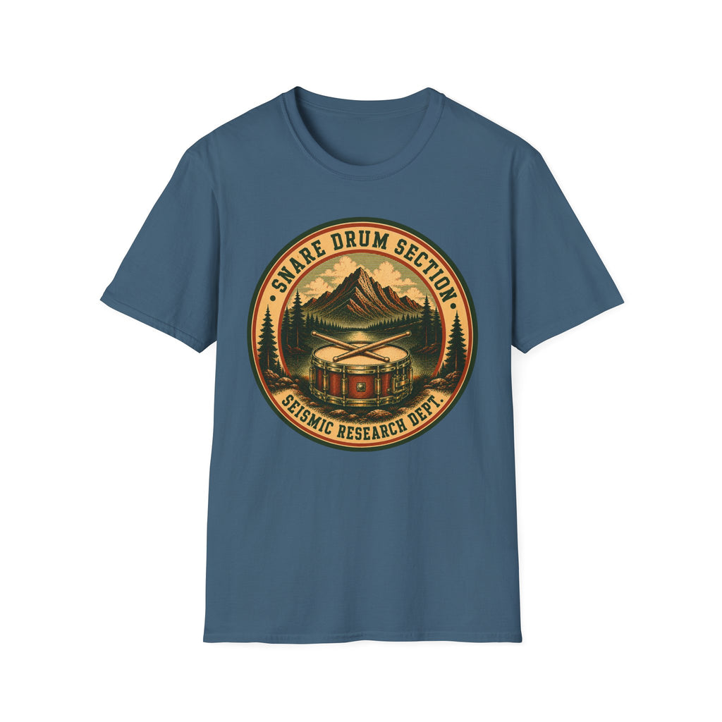 Snare Drum Section Seismic Research Dept. Tee