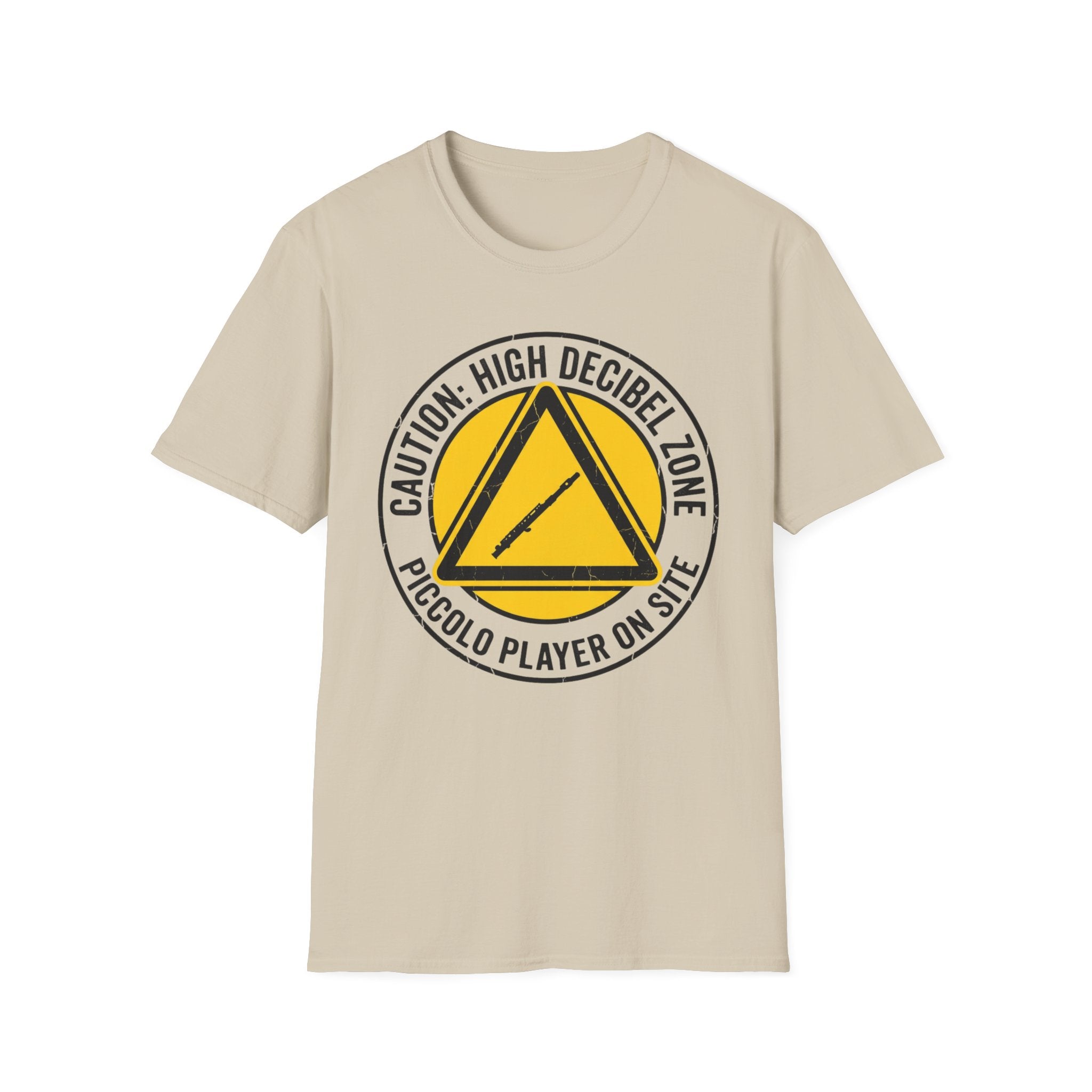 Copy of “Caution: High Decibel Zone” Musician/Player Tee