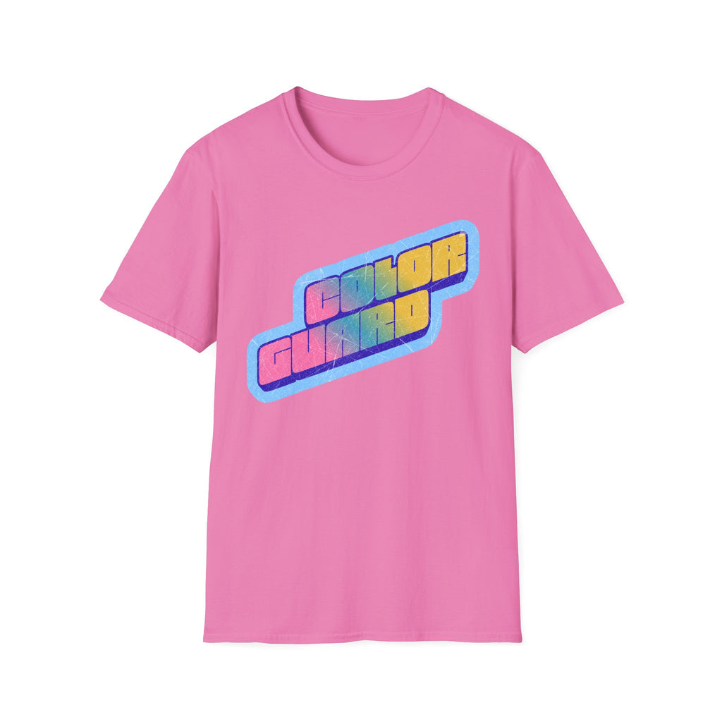 Color Guard Colorful Retro Statement Tee
