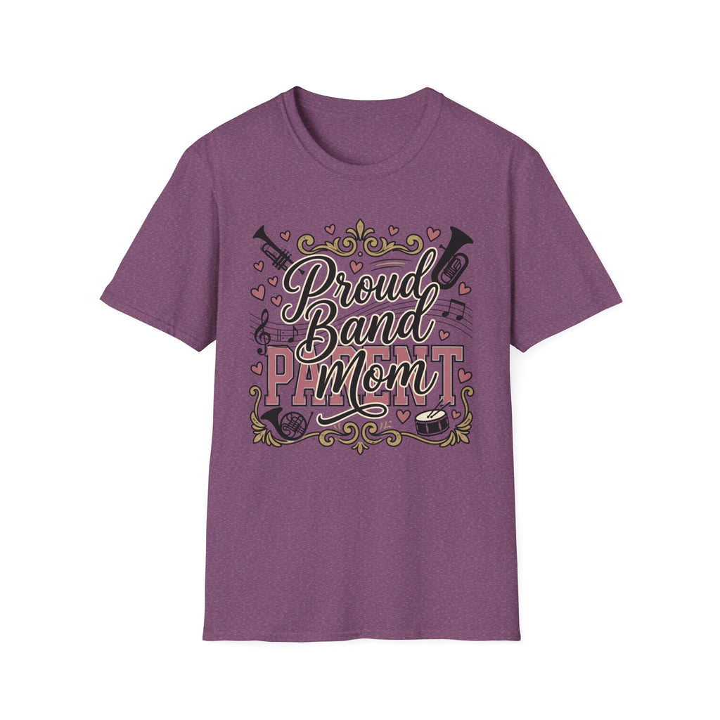 Proud Band Mom Script Tee