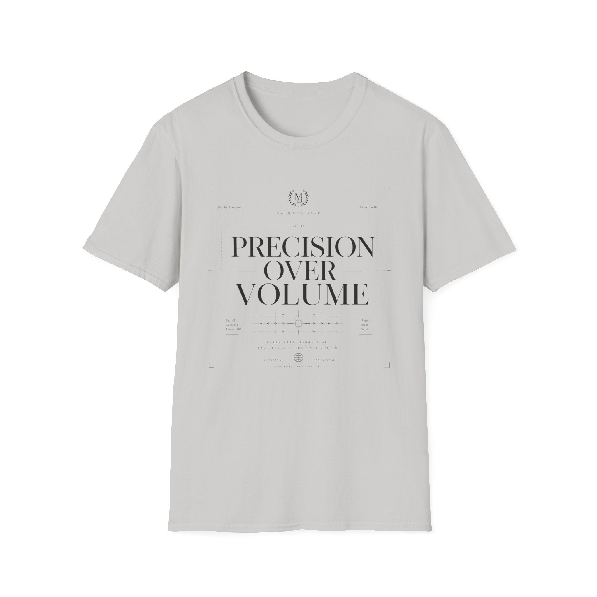 Precision Over Volume Tee
