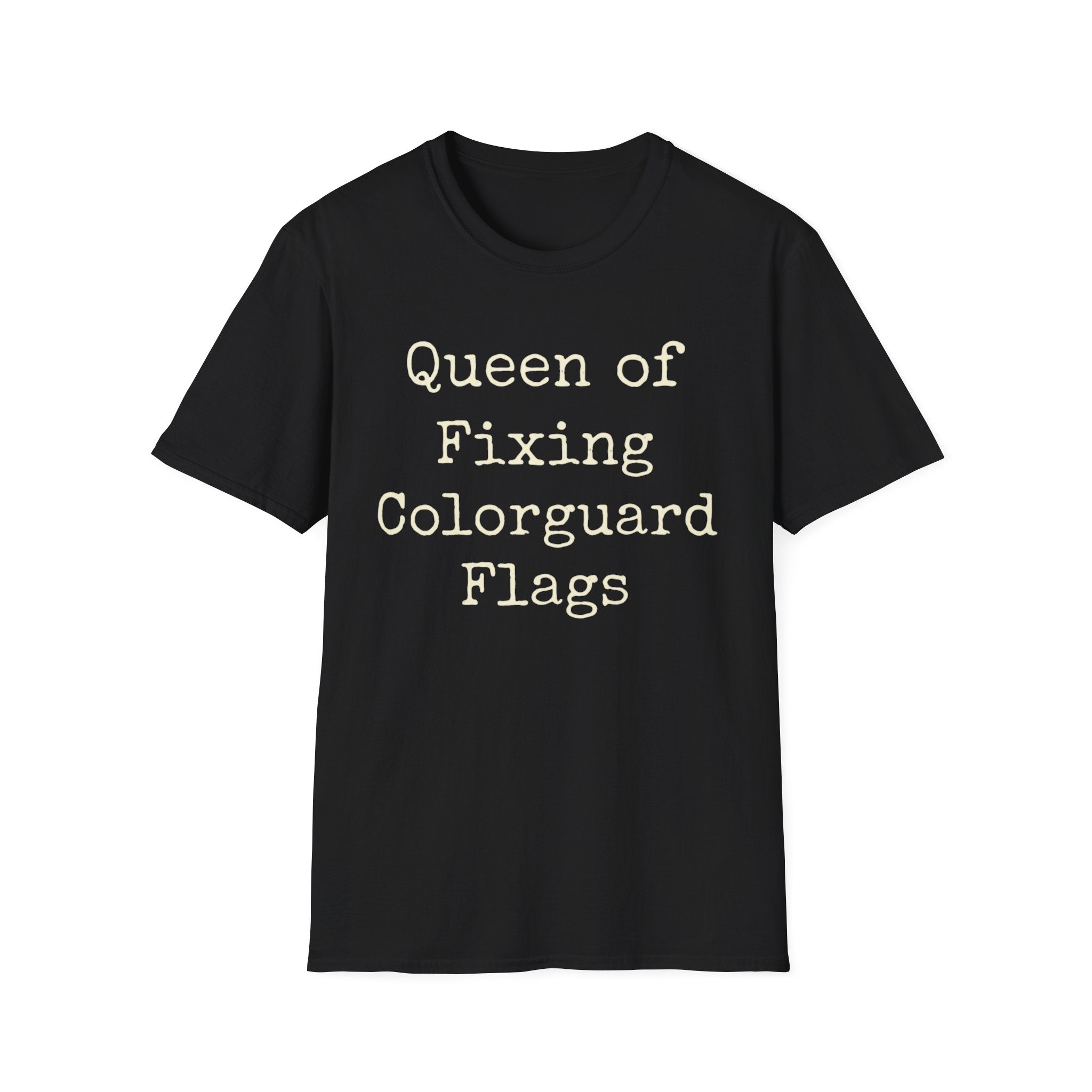Queen of Fixing Colorguard Flags Tee