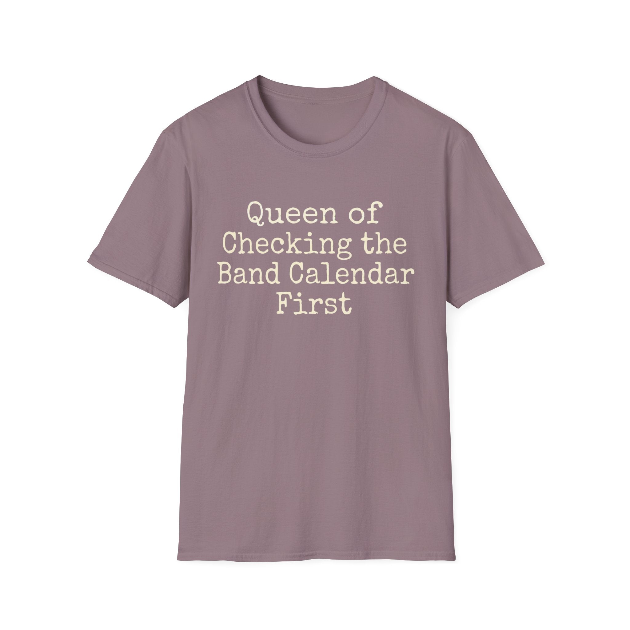 Queen of Checking the Band Calendar First Tee