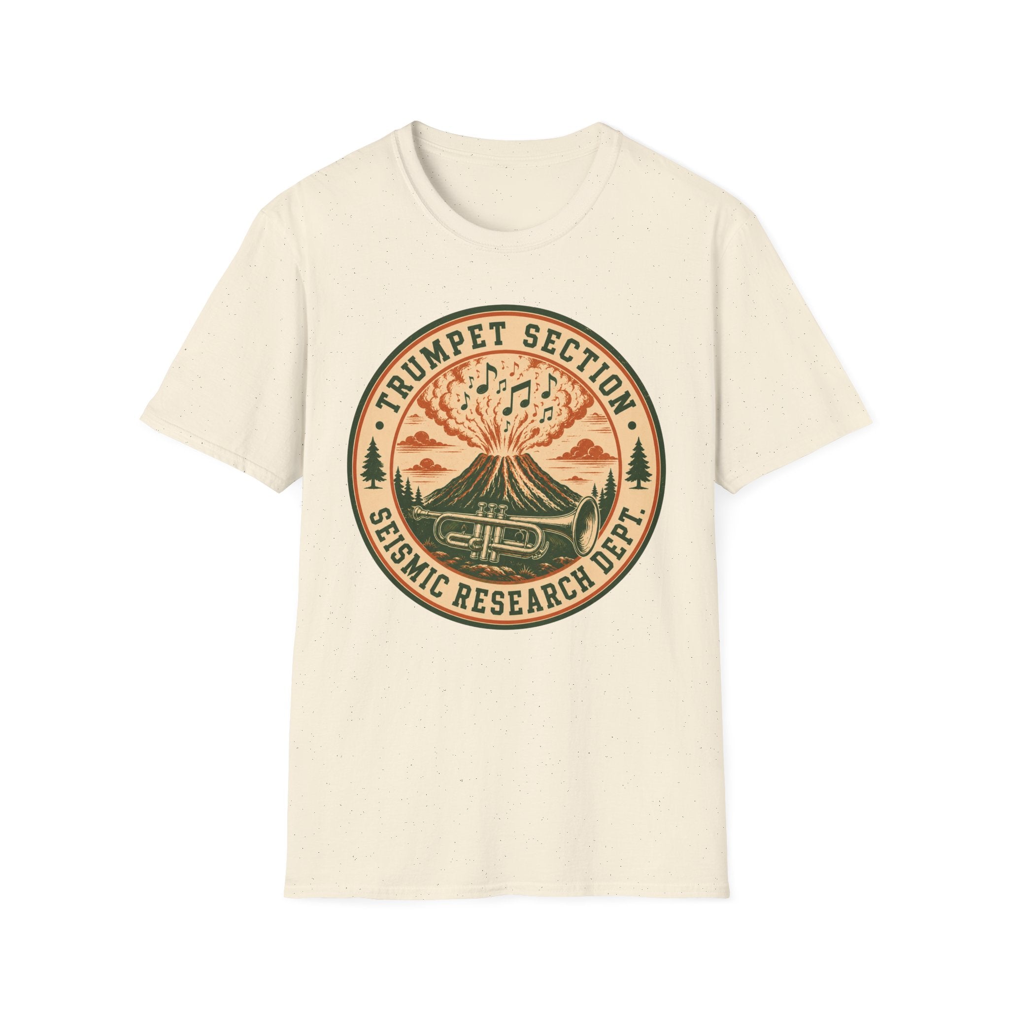 Trumpet Section Seismic Research Dept. Tee