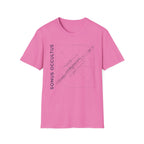 Copy of Flute Blueprint Tee — Sonus Occultus Minimalist Musician T-Shirt