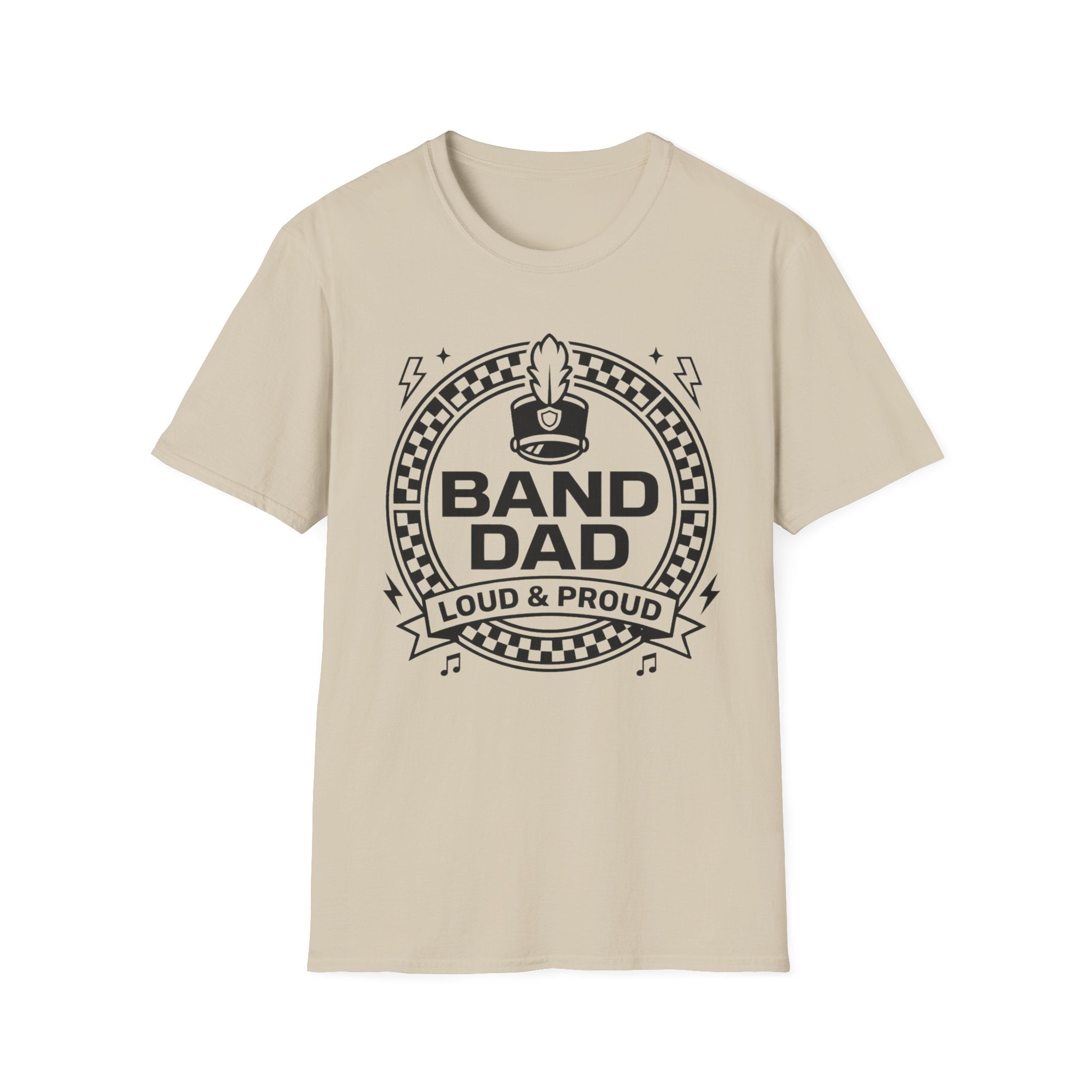 Band Dad Loud & Proud Circle Tee