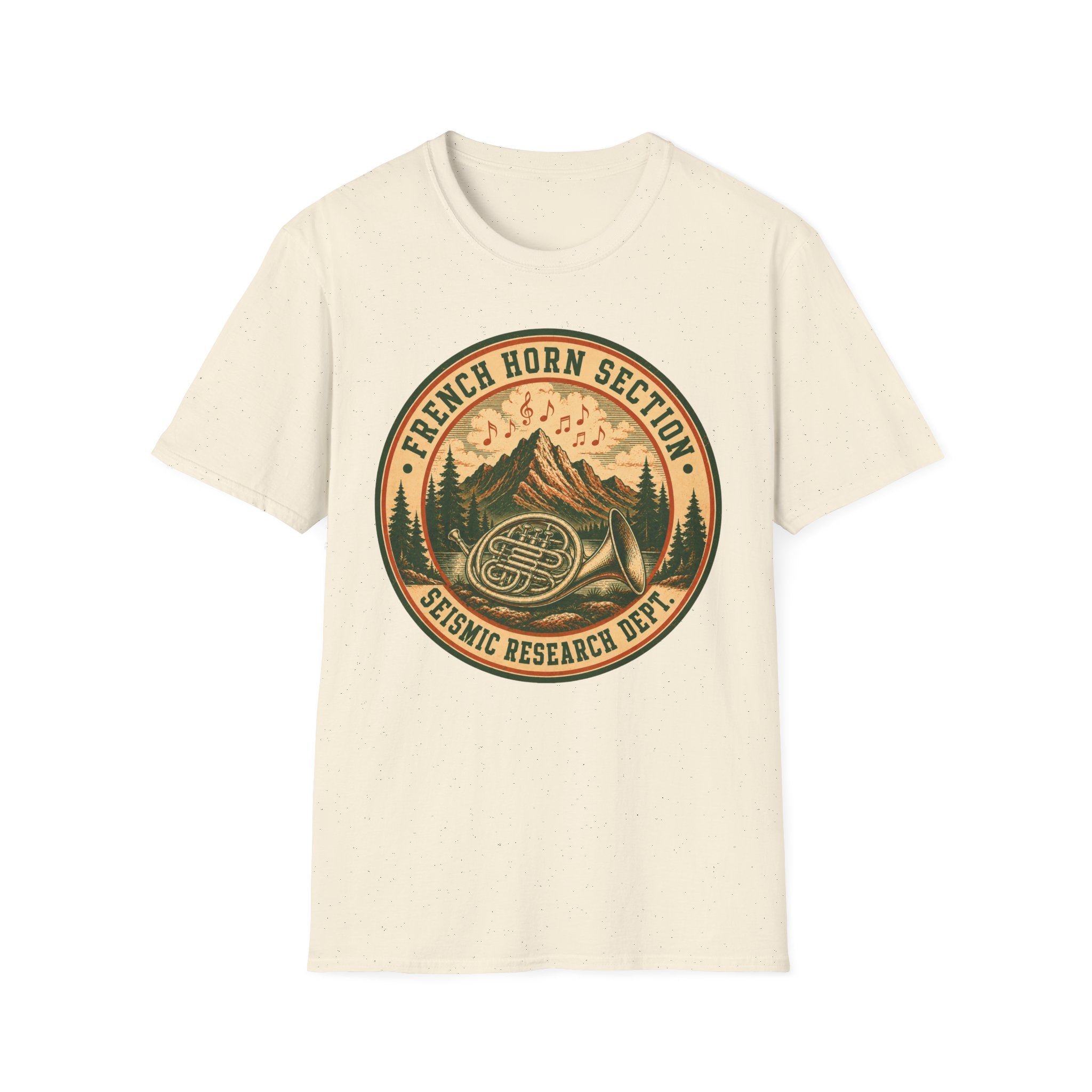 French Horn Section Seismic Research Dept. Tee