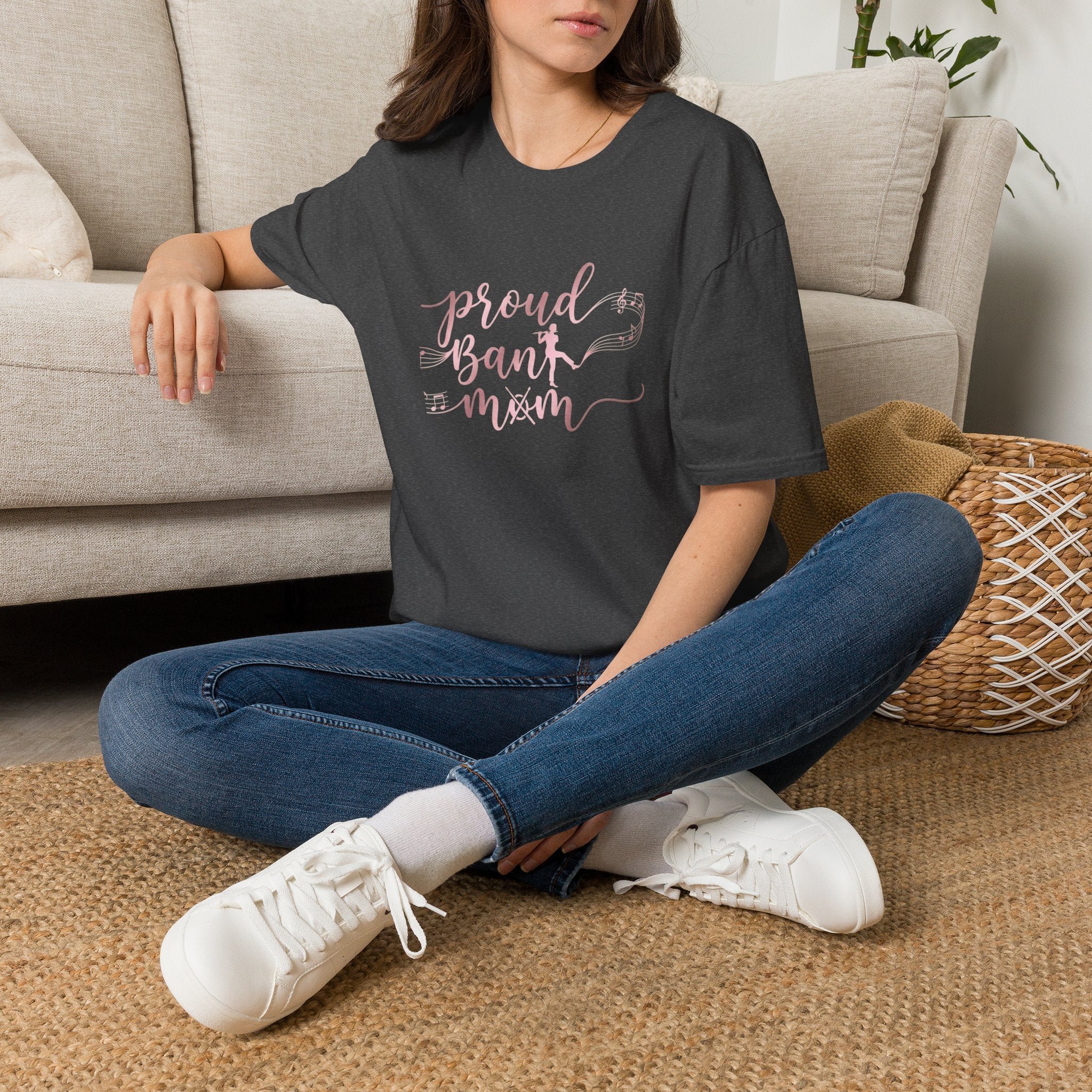 Copy of Proud Band Mom Shiny Tee