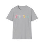 Cute Kawaii Band Instruments Tee