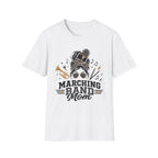 Gray Messy Bun Marching Band Mom Tee