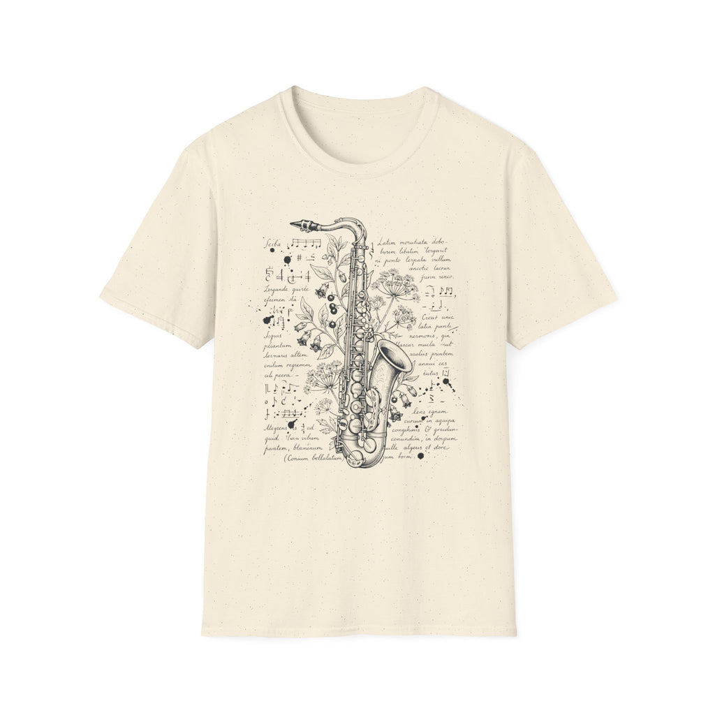 Saxophone Dark Academia Tee